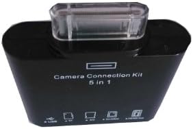 Etimedeal ® 5in1 Multi-function Card Reader Camera Connection Kit for Samsung Galaxy Tab/ I9300 / I9220 / I9100 / Galaxy Tab 10.1/ P7500 /Galaxy Tab 8.9 / P7300 /Galaxy Tab 7.0 Plug / P6200 / Galaxy Tab 7.7 / P6800