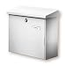 Burg-Wächter Briefkasten aus verzinktem Stahl Comfort 913 Si, silber
