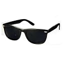 Blues Brothers Wayfarer Black Sun Glasses - Black w/ Micro Case