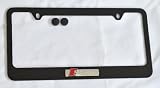 Audi S line Black steel License Plate Frame New