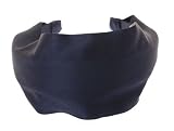L. Erickson USA Scarf Headband - Silk Charmeuse Ink