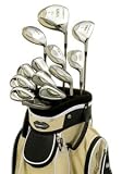 Women's Adams A3OS 13 Piece Golf Set Sand, Ladies Length RH