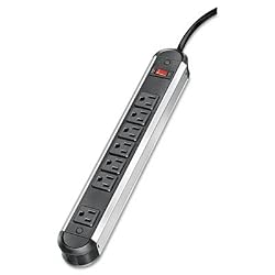 FEL99089 - Seven-Outlet Heavy-Duty Metal Power Strip