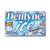 New Dentyne Ice Sugarless Gum, Vanilla Chill - 12 Ea, 12 Packs