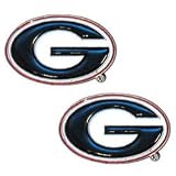 NCAA Studded Earrings - Georgia Bulldogs