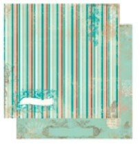 Stripe 12X12 Gabrielle Collection Paper (Bo Bunny) 