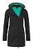 Bench Damen Kurzmantel gebondet, HIGH TOWER LONG, black, M, BLEA2519, BK001-GR139 Bench Damen Kurzmantel gebondet, HIGH TOWER LONG, black, M, BLEA2519, BK001-GR139