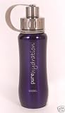 Pure Hydration Stainless Steel Insulated Water Bottle and Handle 25oz Purple