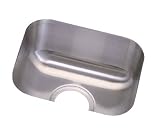 Elkay DXUH1210 Dayton 14-1/2-Inch by 12-1/2-Inch Stainless Steel Undermount Bar Sink, Satin Finish