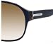 BANANA REPUBLIC OLIVER JCF Y6 MIDNIGHT HORN PLASTIC FRAME BROWN GRADIENT LENS SUNGLASSES SHADES
