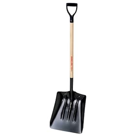 Ames True Temper 1630300 General Purpose Steel Shovel with Wood Handle