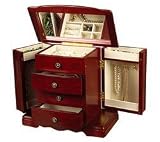 Mele 'Harmony' Musical Cherry Jewelry Box