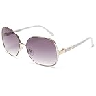 AJ Morgan Women's Pharaoh Metal Sunglasses
