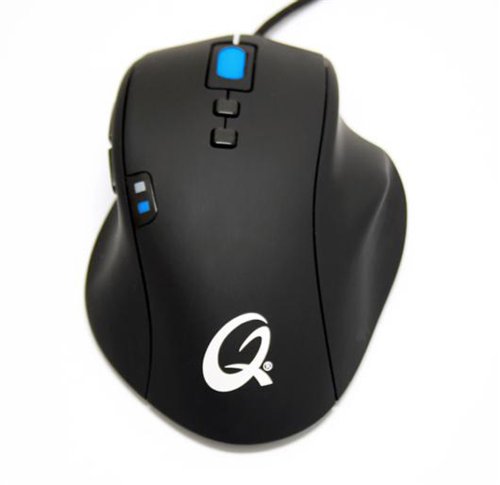 QPAD Pro Gaming Laser Maus (5040 DPI, 150 zoll pro Sekunde) schwarz Preisvergleich