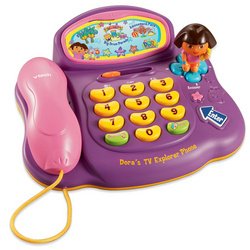 Click here to buy VTech Dora the Explorer TV Phone by VTech.