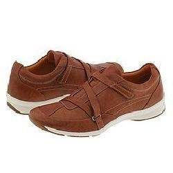Rockport Women's 'Vanya' Leather Cross-Strap Casual (9W Tan)