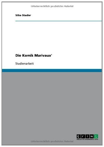 Die Komik Marivaux' (German Edition)