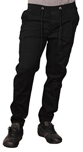 OTB Men's Brushed Stretch-Twill Jogger Pant