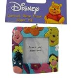 Disney Winnie the Pooh and Friends keychain picture frame - Pooh zipper pull with mini photo frame