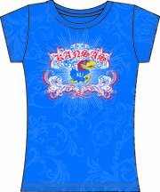 Kansas Jayhawks Ladies' Image Tee / T-Shirt (Medium)