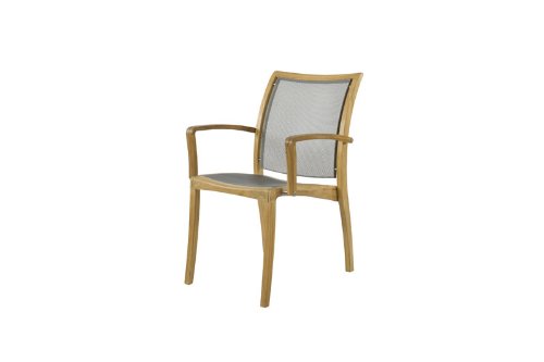 MWH - Royal Garden 30010101110 Nessos Sessel Teakholz / graphit