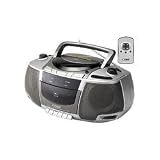 Coby Portable CD/Radio/Stereo Cassette Player/Recorder with Remote Control CXCD250, Silver 31tzz9ToQWL. SL160 pictures
