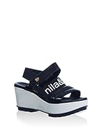 NILA & NILA Sandalias de cuña (Negro)