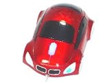 Electronics : USB Optical PC mouse - Car Shape - red