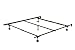 Queen Bed Frame with Support Metal & Re-enforced Legs