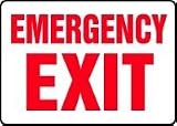 EMERGENCY EXIT 10