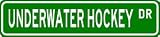 UNDERWATER HOCKEY Street Sign - Sport Sign - High Quality Aluminum Street Sign