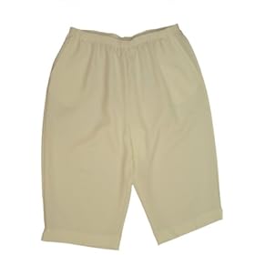 Buy Alfred Dunner Classics Elastic Waist Capris by Alfred Dunner