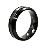 Titanium Ring - Sizes 8-12 (Black)