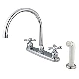 Chrome Kitchen Faucet 4” Hole Installation
