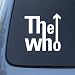 THE WHO - Vinyl Car Decal Sticker #A1653 | Vinyl Color: White