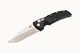 Hogue Extreme Series Knife G-10 Frame 4-Inch Drop Point Blade Tumble Finish, G-Mascus Black