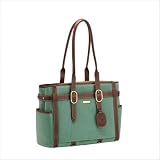 Signature Suede Everyday Tote in Kale