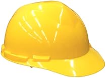 Dewalt DPG10-YHC Heavy Duty Hard Hat with Ratchet Suspension and Universal Accessory Slots, Yellow