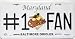Baltimore Orioles License Plate - #1 Fan