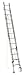 Werner Equalizer 24-Foot 225-Pound Duty Rating Aluminum Extension Ladder with Integrated Leveling System #D1724-2EQ