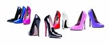 6 Inch Heel Fetish Pump (Fuchsia;11)