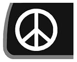 Peace Sign Car Decal / Sticker