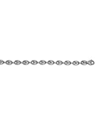 CleverEves 14Kt White Gold Solid Anchor 8.1mm Bracelet