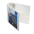 Avery 17042 Avery Durable Vinyl EZ TURN Ring View Binder with Brand Inserts, 3" Cap., White