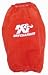 DryCharger Filter Wrap For Personal Watercraft Flame Arrestor Round Tapered 5 in. x 4 in. x 7 7/8 in. Red