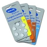 Invacare 1.4v Hearing Aid Batteries - Size Size 10 - Box of 60