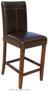 ARTeFAC - 26" Leather Counter stool in Brown R-052