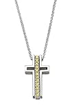 UPC 818170010060 product image for Miracles, You Believe in (Yellow Jeweled Cross Necklace) | upcitemdb.com