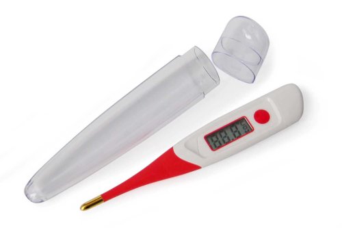 reer 9840 - Digitales Fieberthermometer mit flexibler Spitze