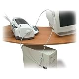Kensington Desktop Microsaver Universal Computer Key Lock and Cable Security System (64162a)